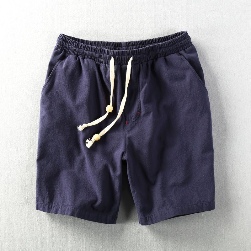Summer Men's Thin Casual Linen Shorts