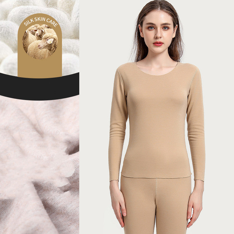 New Wool And Silk Thermal Underwear Set