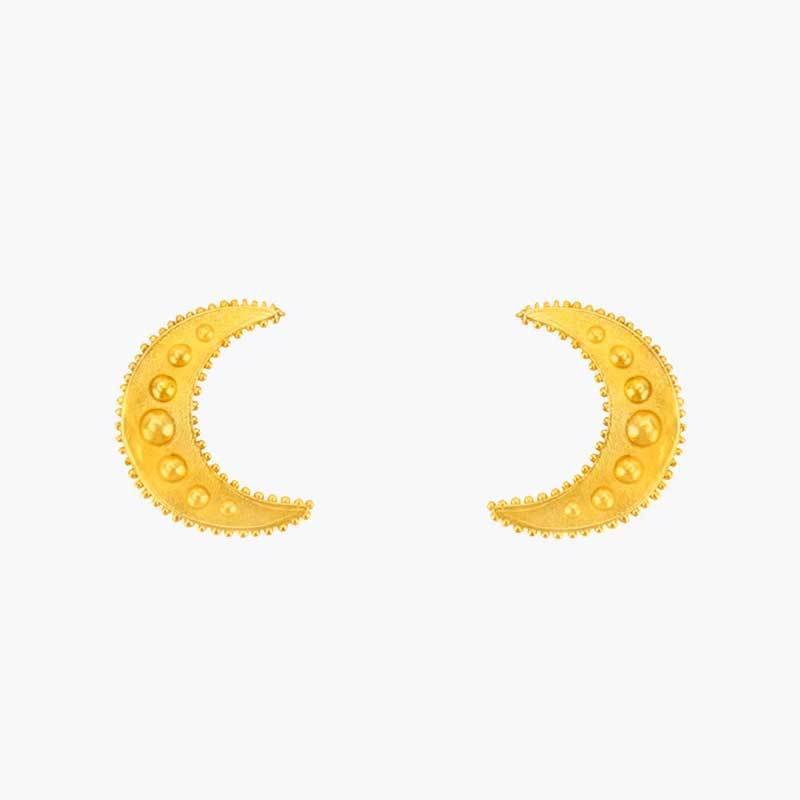Ladies Street Fashion Irregular Geometric Earrings