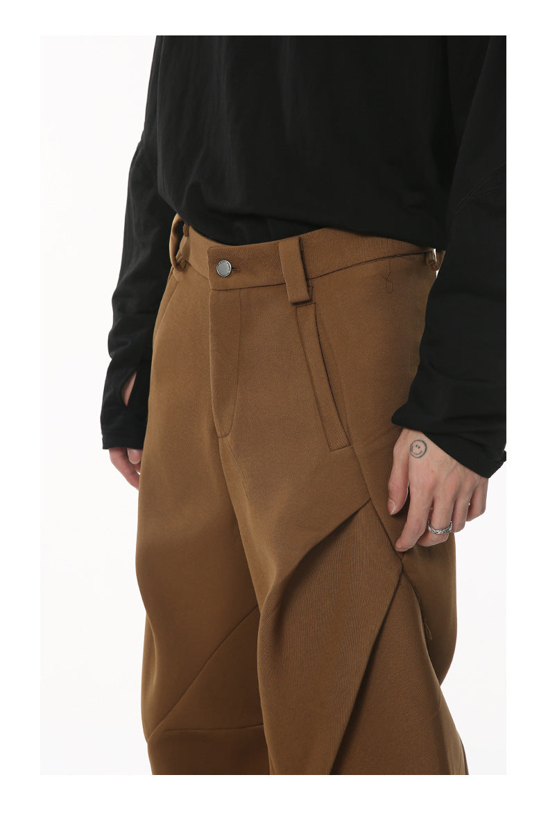 American Retro High Street Men's Wide Leg Pants