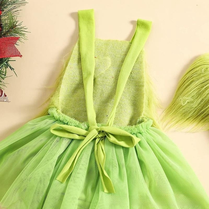 Children Christmas Clothes Skirt Outfit